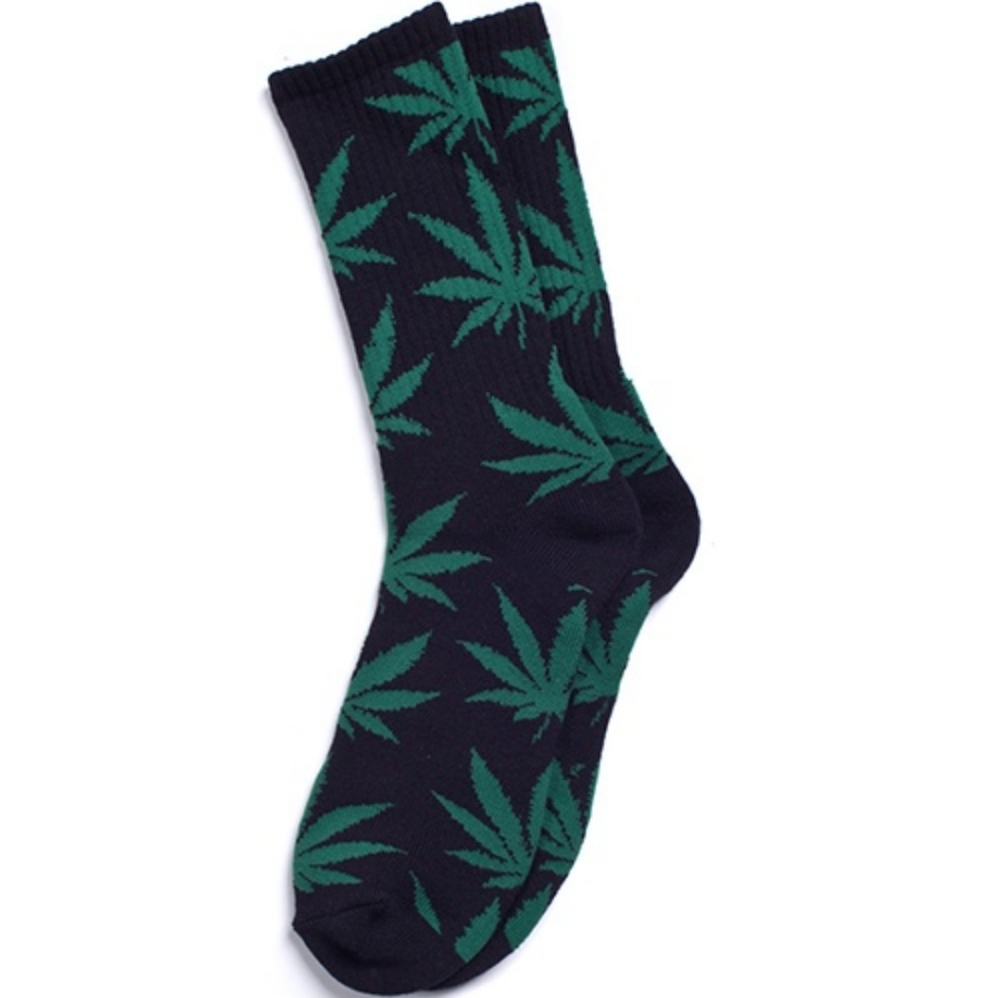 NWT Men's HUF Plantlife Crew Socks - Picture 4 of 11